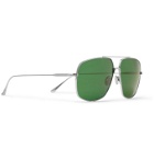TOM FORD - Aviator-Style Silver-Tone Sunglasses - Silver