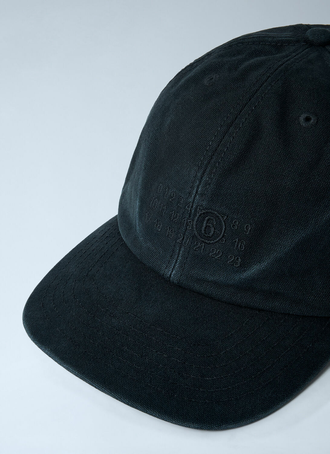 MM6 Maison Margiela Logo Motif Baseball Cap