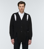 Alexander McQueen - Cut-out wool cardigan