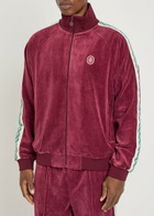 DRÔLE DE Monsieur La Veste Survêtement Velours Terry Track Jacket Red