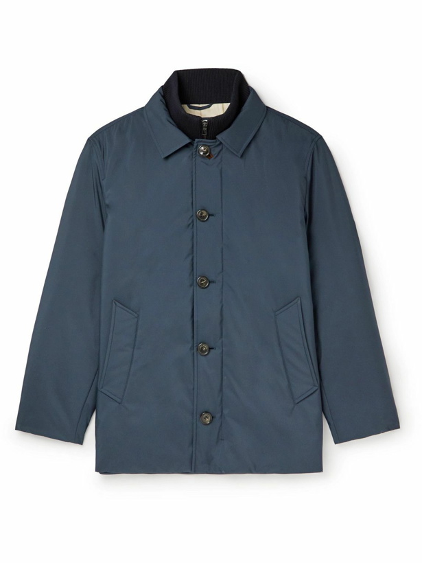 Photo: Loro Piana - Layered Storm System® WindWish™ Jacket - Blue