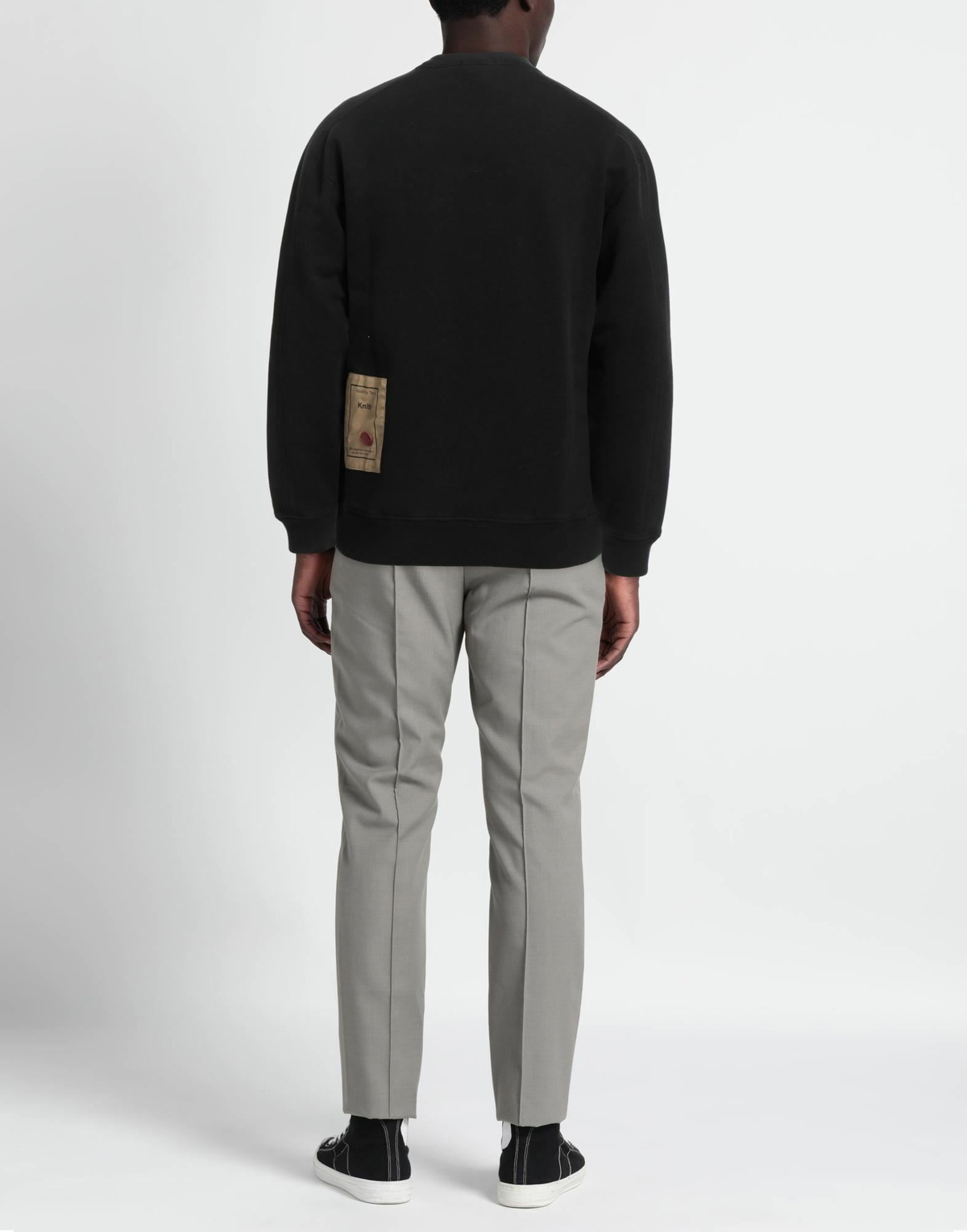 Ten C Mens Sweatshirt in Black