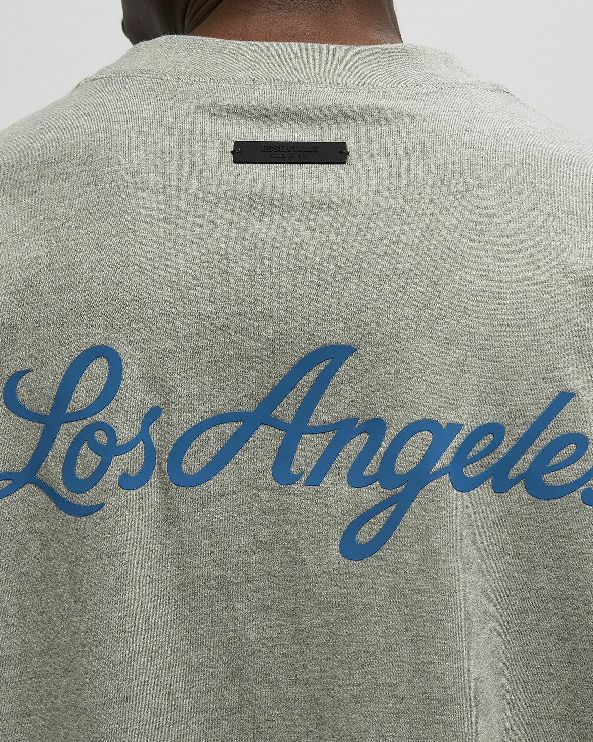 Fear of God Essentials DODGERS 90'S FIT TEE Grey Mens Shortsleefe