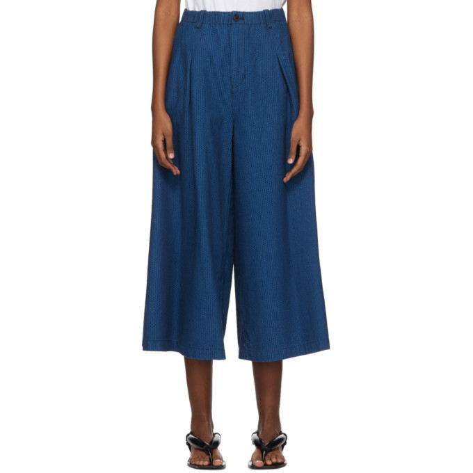 Photo: Blue Blue Japan Blue Yarn-Dyed Sashiko Trousers