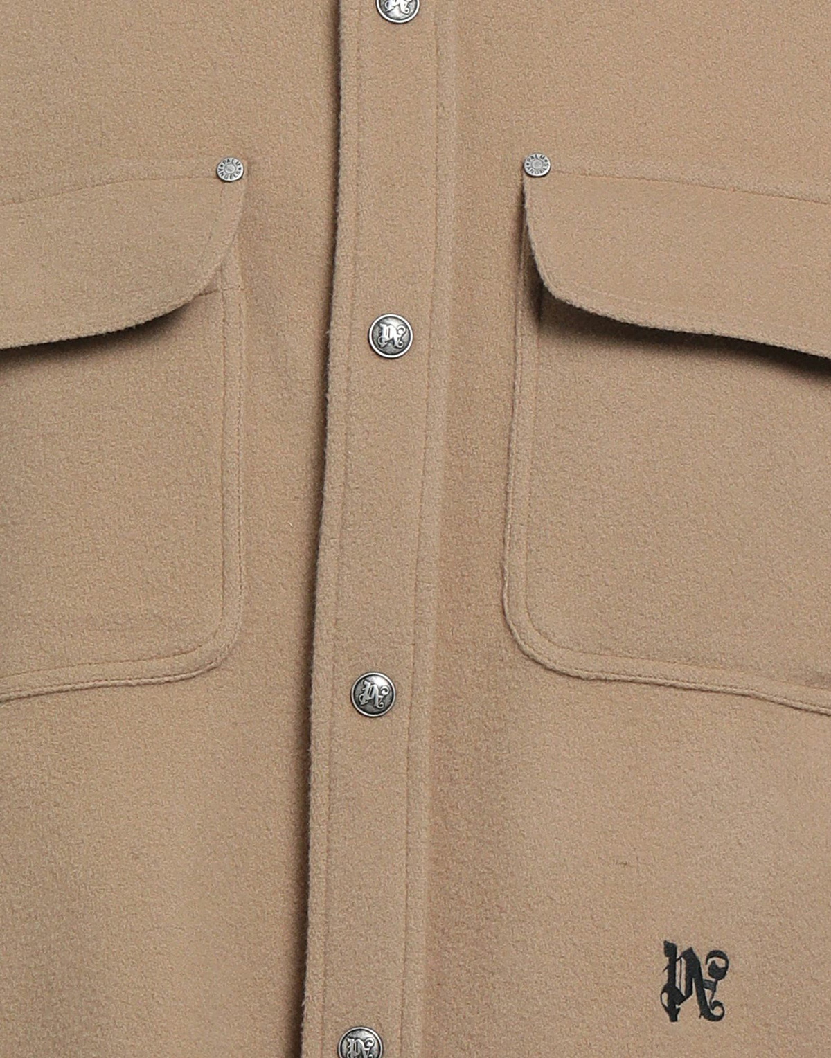 Palm Angels Mens Jacket Sand