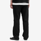 Percival Men's Artifact Relaxed Seersucker Trousers in Black