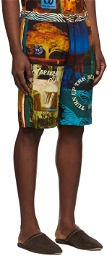 Ahluwalia &PaulSmith SSENSE Exclusive Multicolor Shorts