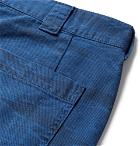 BILLY - Printed Denim Trousers - Men - Navy
