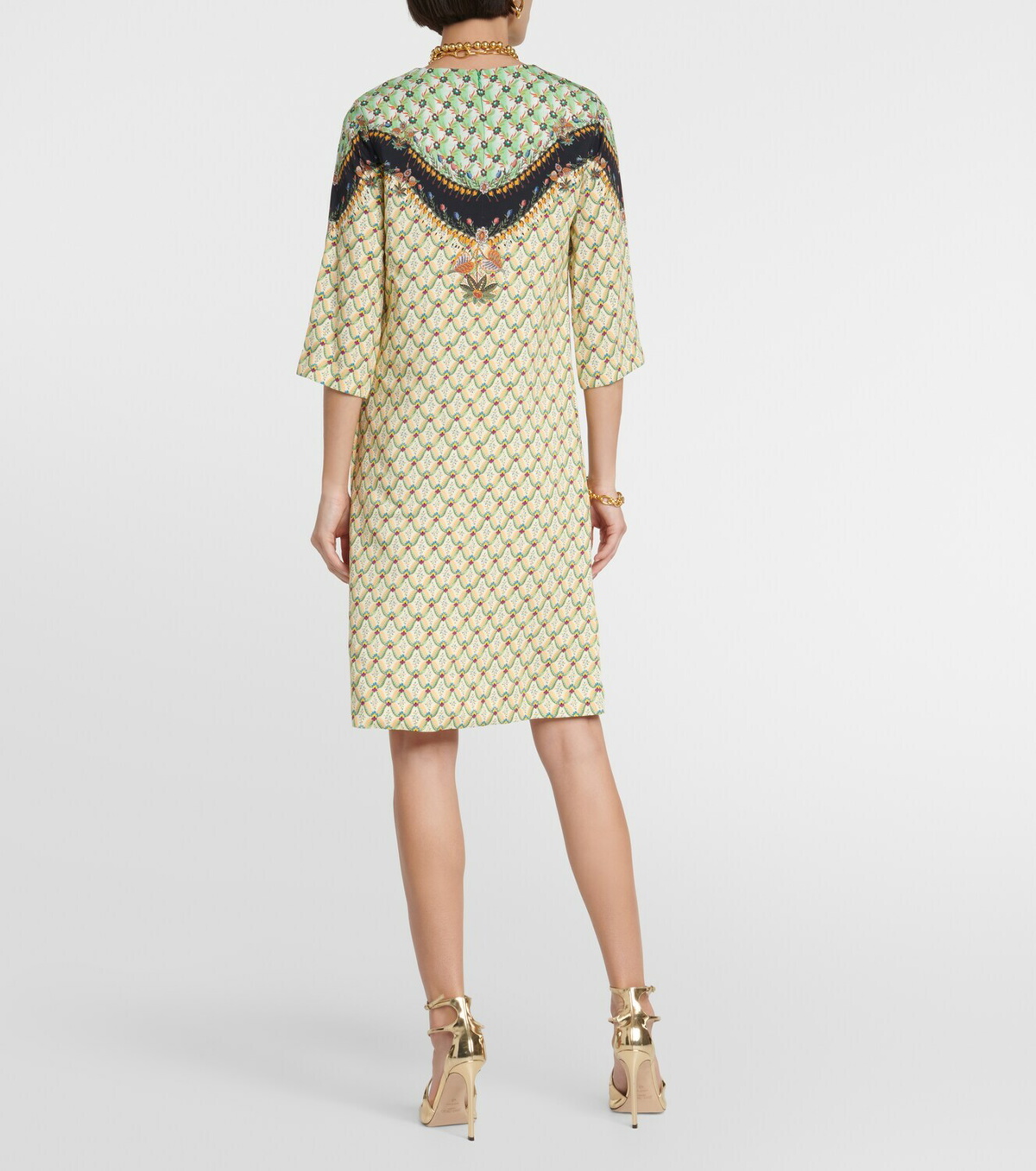 Entro - Here With Me Floral Midi Dress