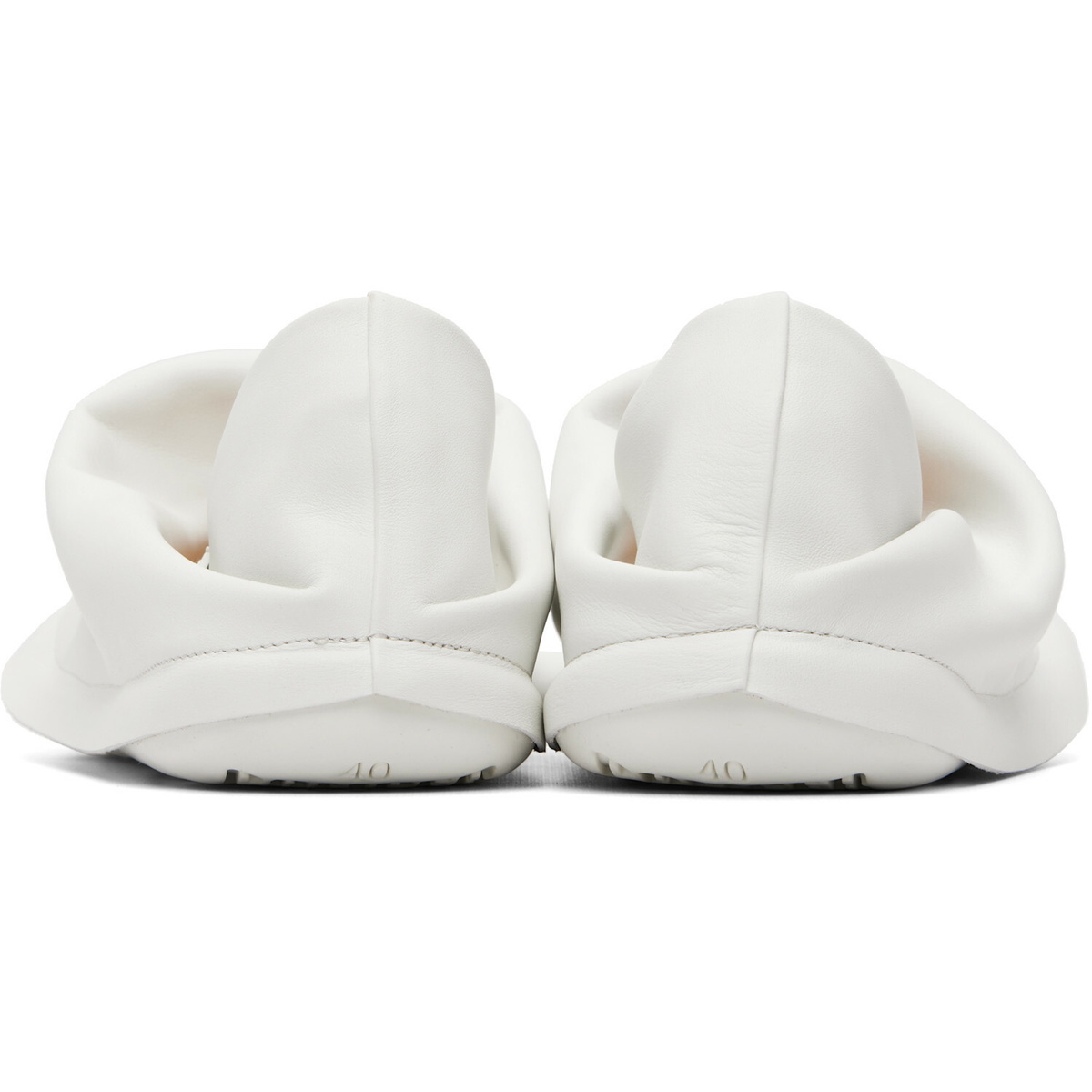 HOMME PLISSÉ ISSEY MIYAKE Off-White Camper Edition Peu Form Loafers