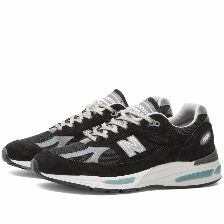 Photo: New Balance U991BK2 - Made in UK Sneakers in Black