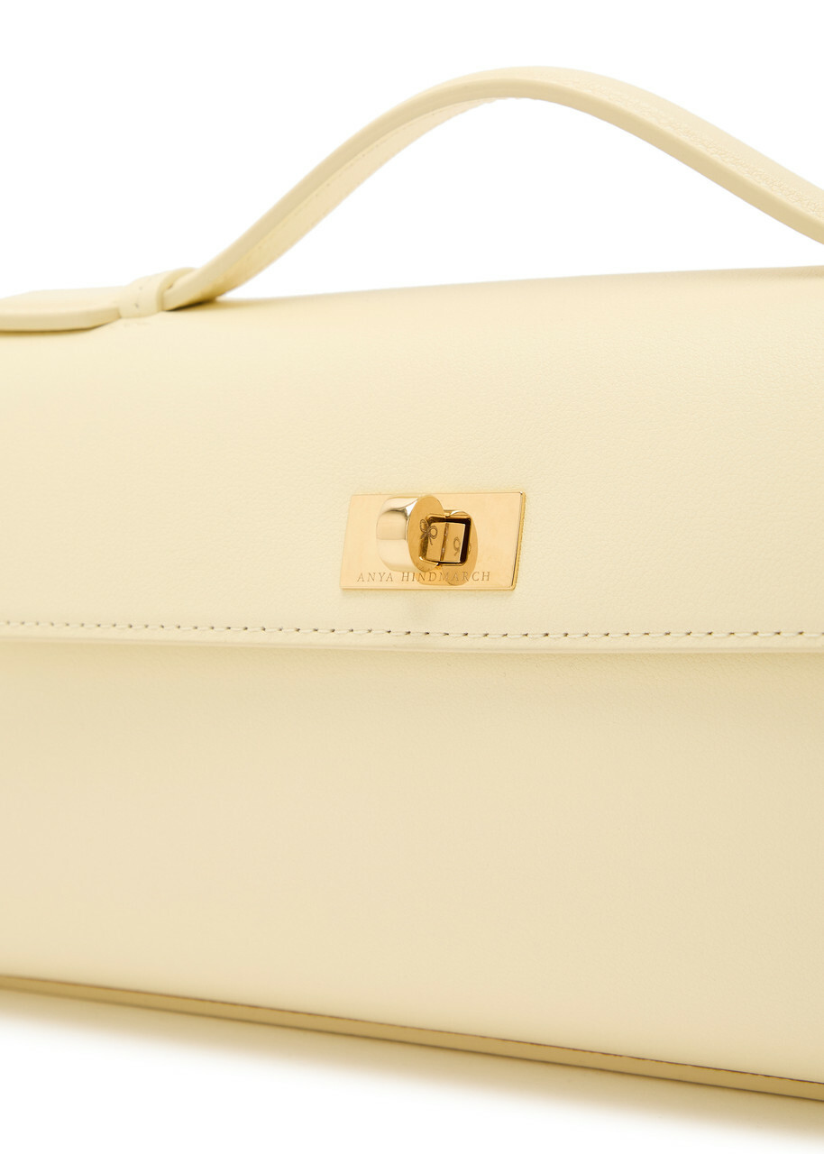 Anya Hindmarch Mortimer Leather Clutch - Yellow Light - One Size