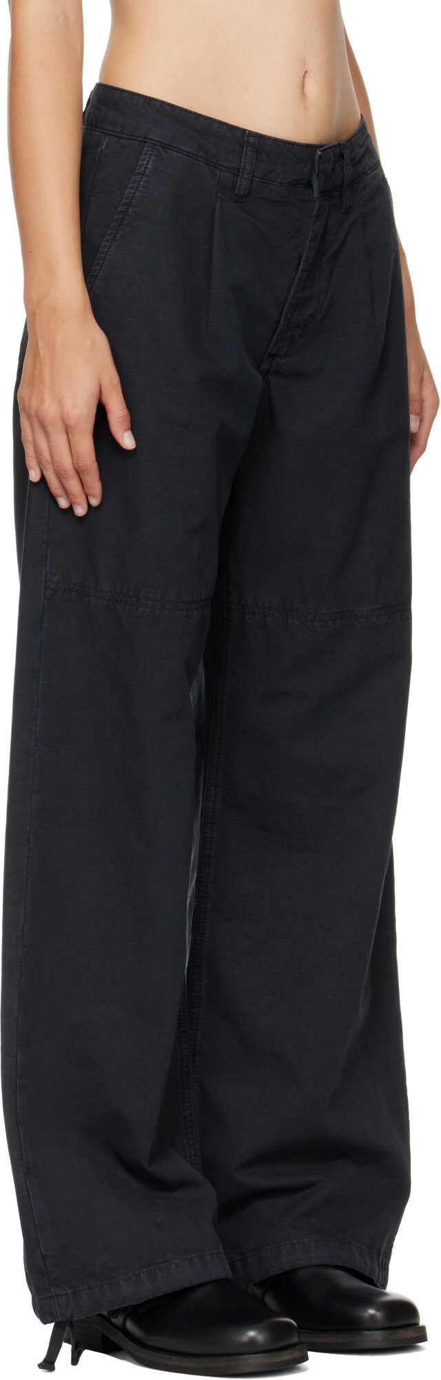 JEANERICA Black Mina Trousers