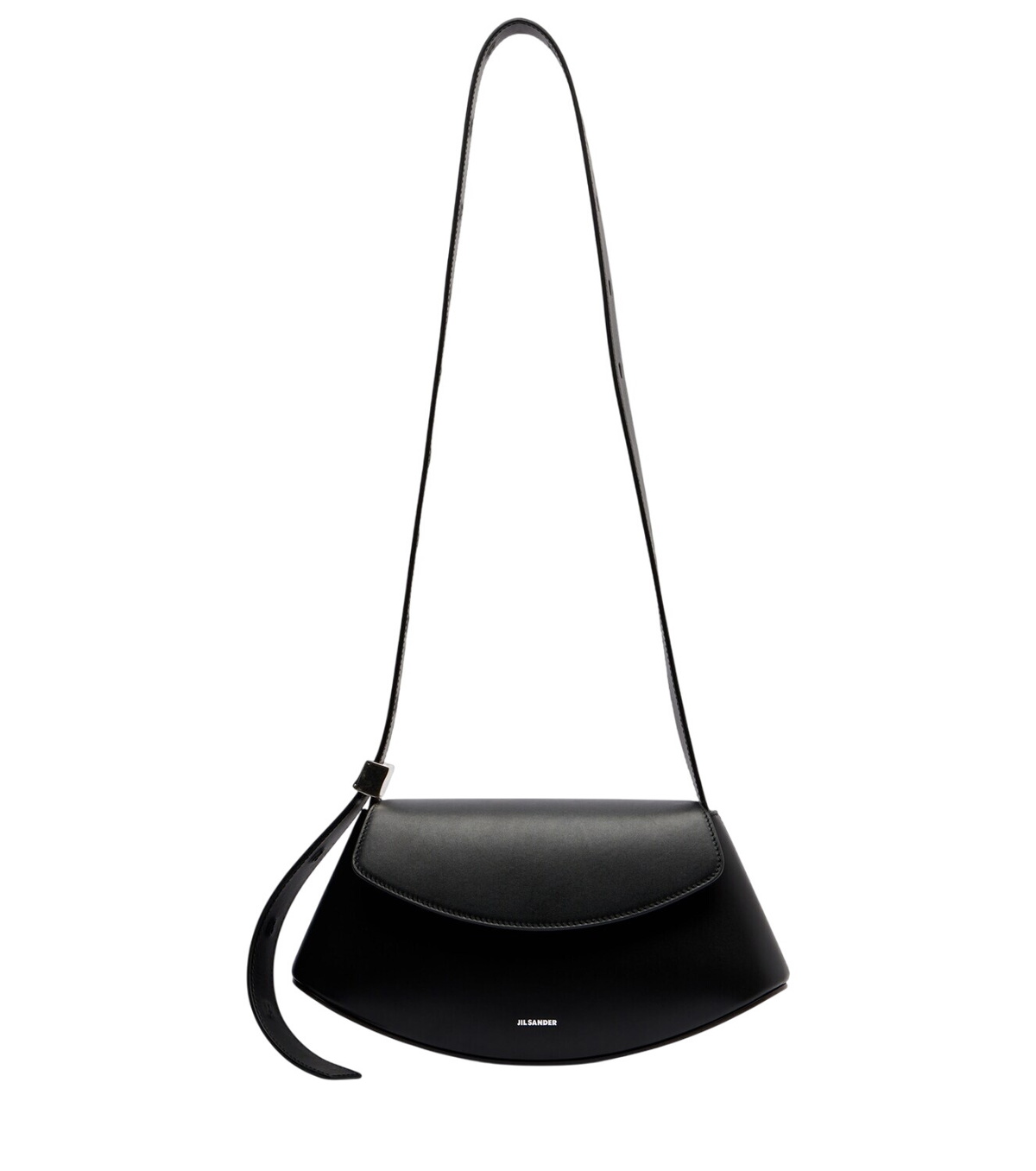 Jil Sander Dumpling Small fringed leather crossbody bag Jil