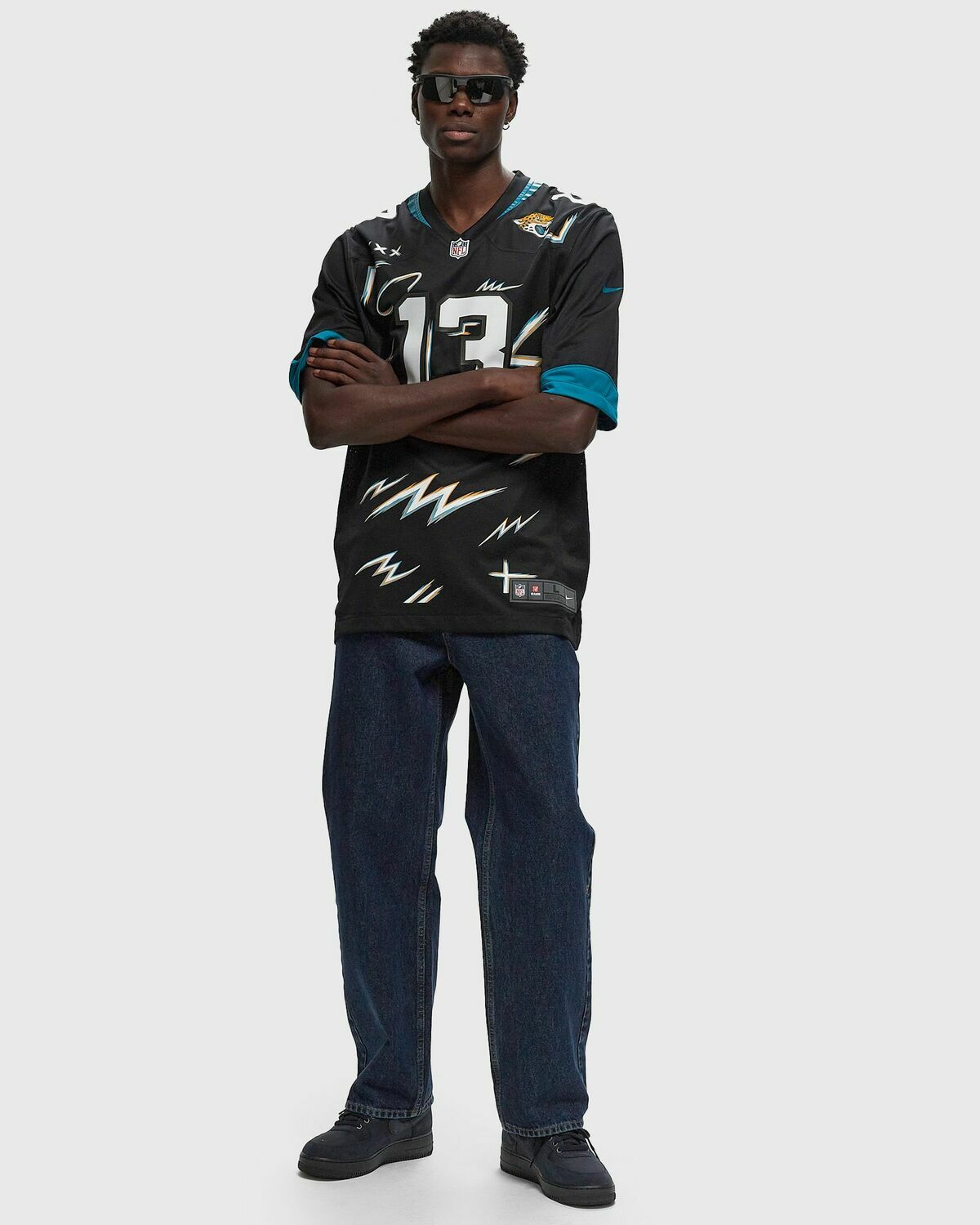 Fanatics Nike X Hard Jacksonville Jaguars Game Jersey Christian Kirk 13 Black Jerseys