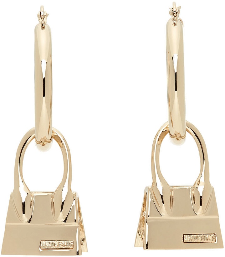 Photo: Jacquemus Gold 'Les Creoles Chiquito' Earrings