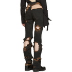 Ottolinger Black Burned Holes Jeans