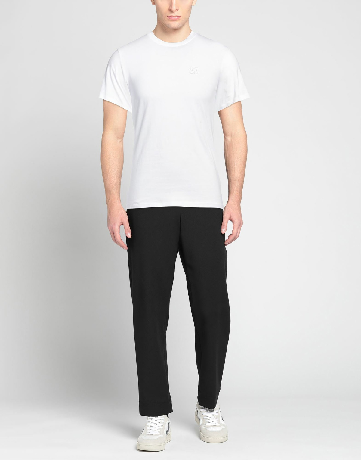 Sandro Mens T-shirt in White