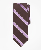 Brooks Brothers Men's Mogador Framed Stripe Tie | Brown
