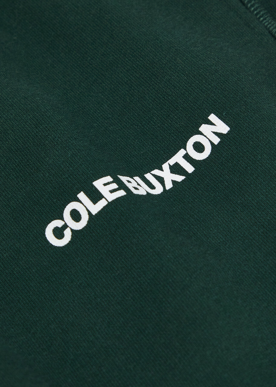 Cole Buxton Logo-print Cotton Sweatpants Green