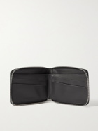 Maison Margiela - Painted Leather Zip-Around Wallet