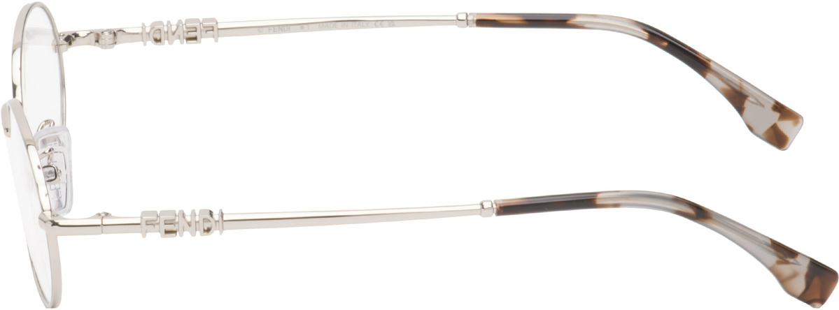 Fendi Silver Fendigraphy Glasses