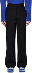 CALVINLUO SSENSE Exclusive Black Trousers