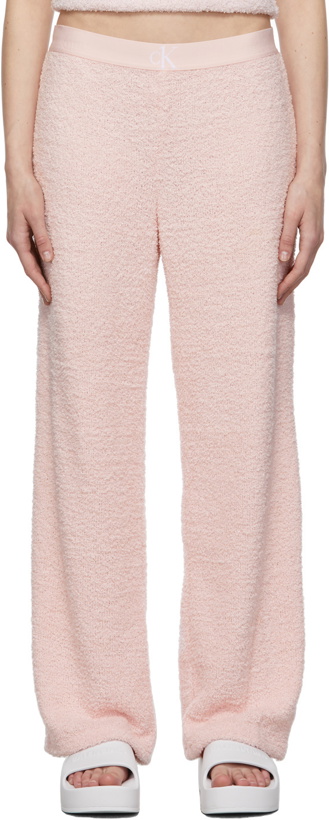 Photo: Calvin Klein Underwear Pink Plush Lounge Pants