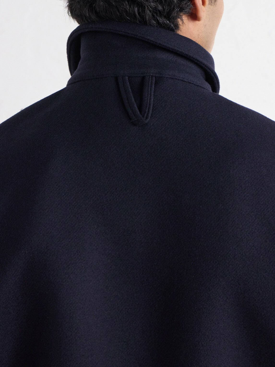 Valstar - Brushed Virgin Wool-Twill Bomber Jacket - Blue