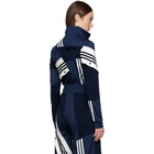 adidas Originals by Danielle Cathari Blue Deconstructed Track Jacket