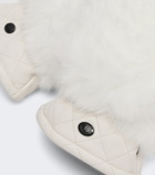 Goldbergh Hill leather mittens