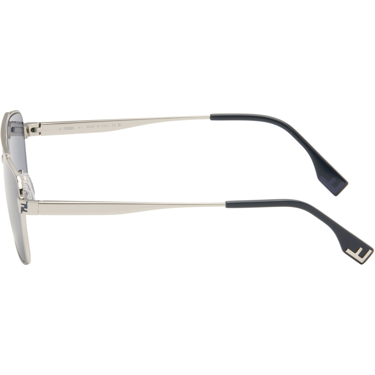 Fendi Silver 'Fendi Sky' Sunglasses