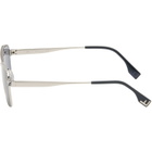 Fendi Silver 'Fendi Sky' Sunglasses