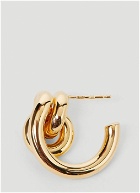 Loop Hoop Earrings in Gold