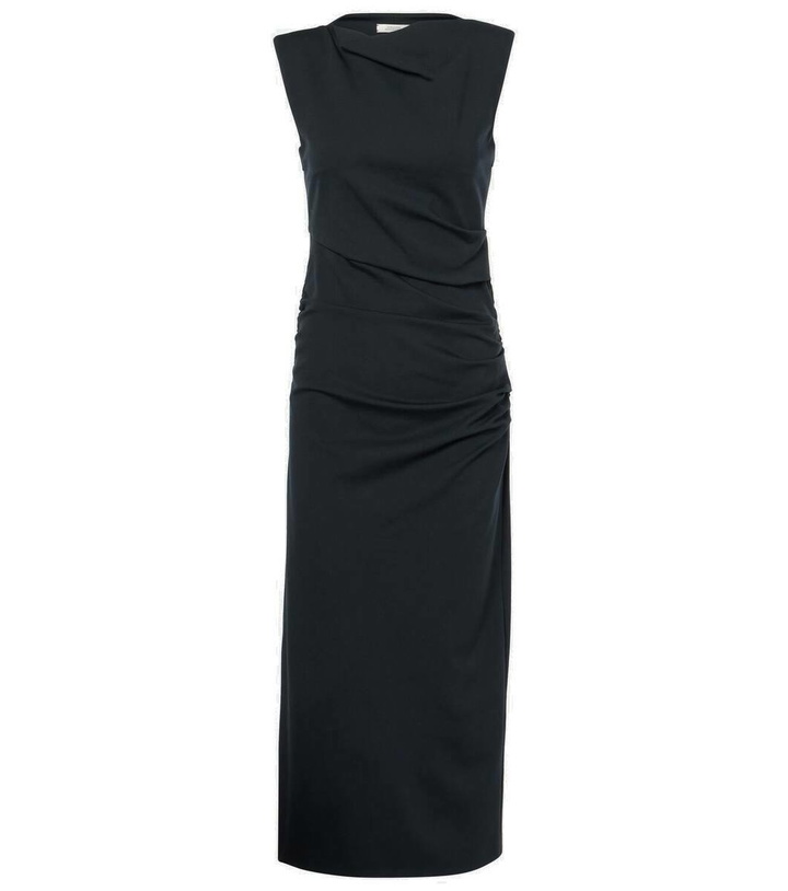 Photo: Dorothee Schumacher Emotional Essence draped midi dress