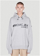 Moncler Grenoble - Logo Hooded Sweatshirt in Grey
