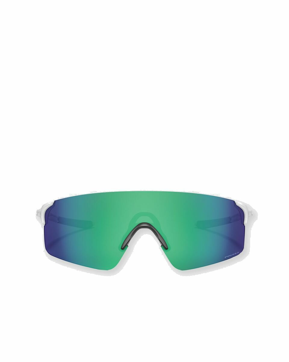Photo: Oakley Evzero Blades Sunglasses White - Mens - Eyewear