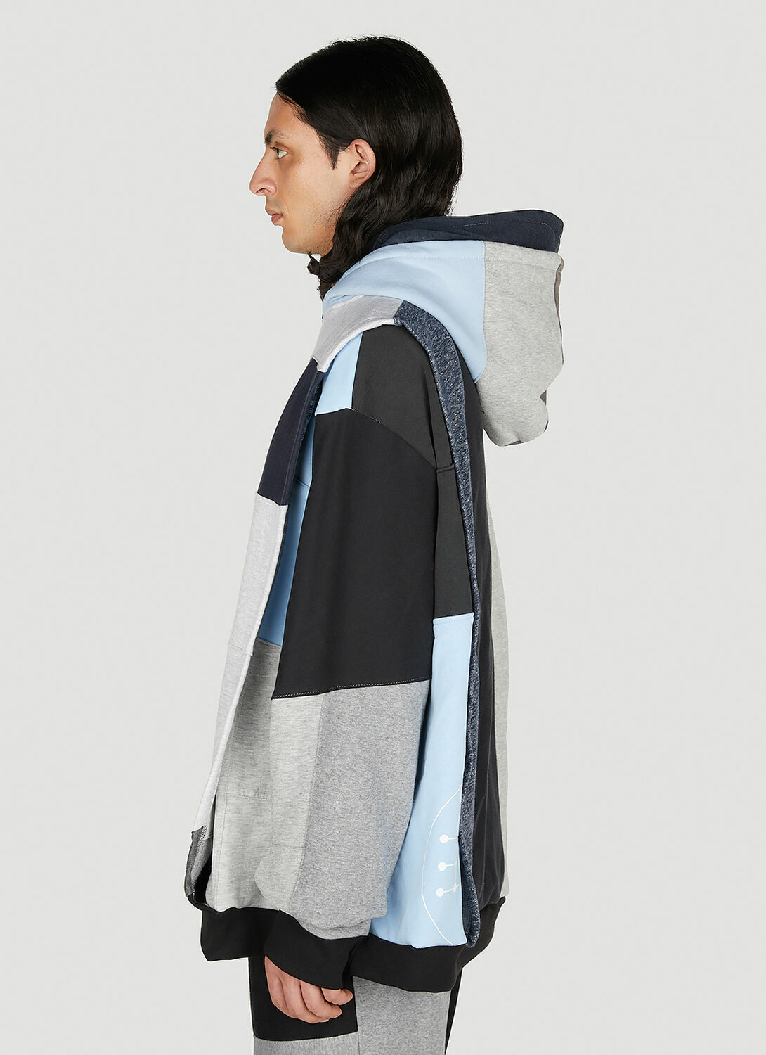 (Di)vision (Di)Construct Hooded Sweatshirt