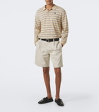 Prada Shuffle leather loafers