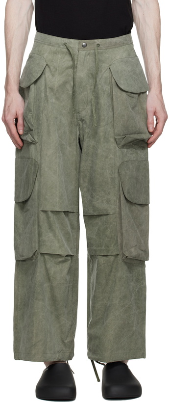 Photo: Entire Studios Khaki Gocar Cargo Pants