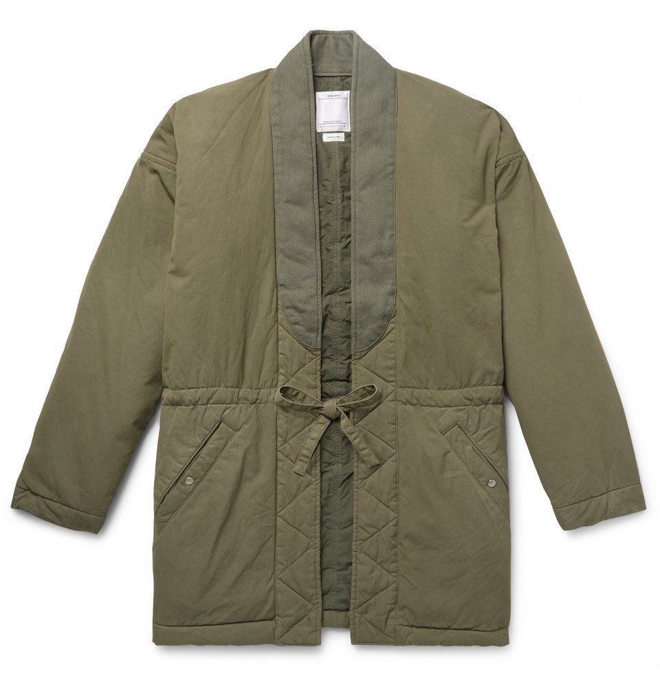 visvim - Dotera Mil Cotton-Blend Coat - Army green