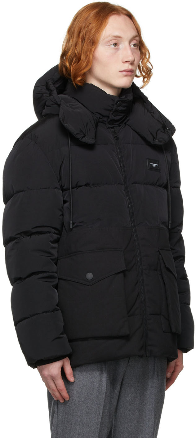 Dolce & Gabbana Black Essentials Down Jacket