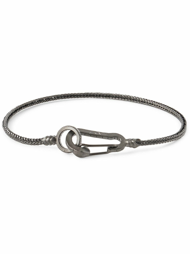 Photo: Mikia - Ruthenium-Plated Bracelet - Gray
