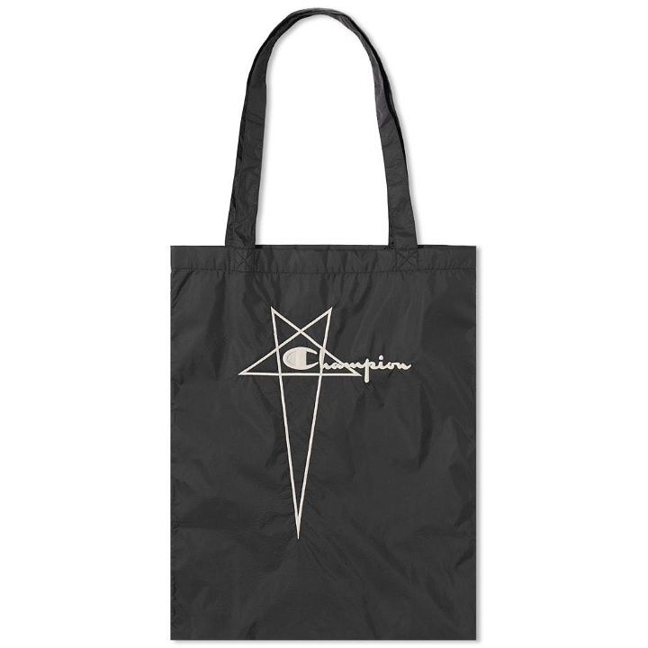 Photo: Rick Owens X Champion Pentagram Tote Bag