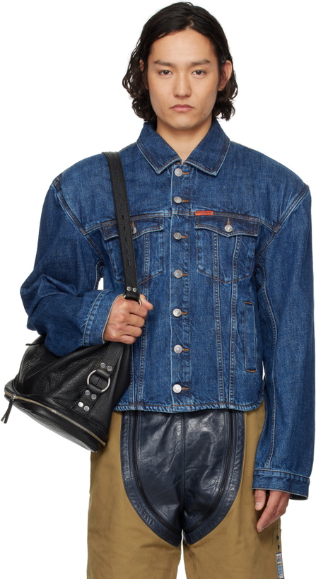Photo: Martine Rose Indigo Extreme Shoulder Denim Jacket