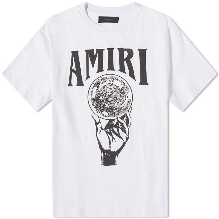 Photo: AMIRI Men's Crystal Ball T-Shirt in White