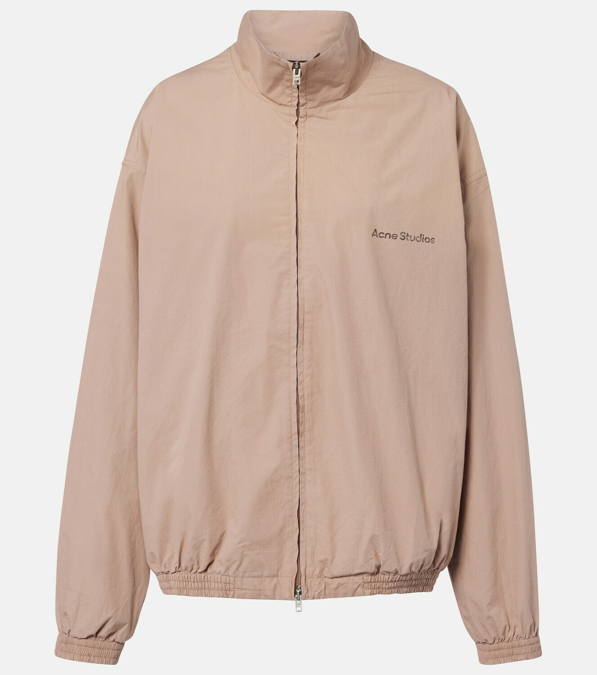 Acne Studios Logo cotton poplin jacket