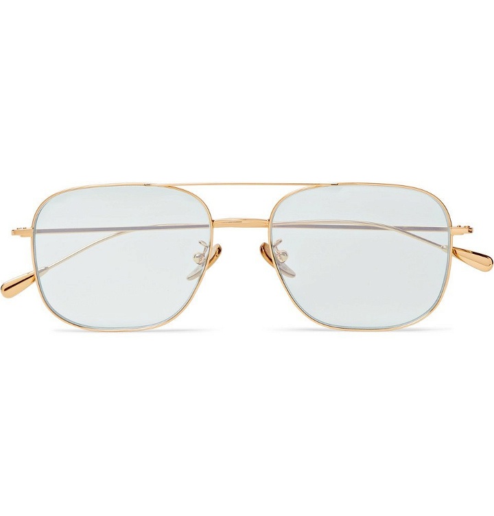 Photo: Cutler and Gross - Aviator-Style Gold-Tone Sunglasses - Men - Gold