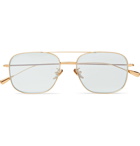 Cutler and Gross - Aviator-Style Gold-Tone Sunglasses - Men - Gold