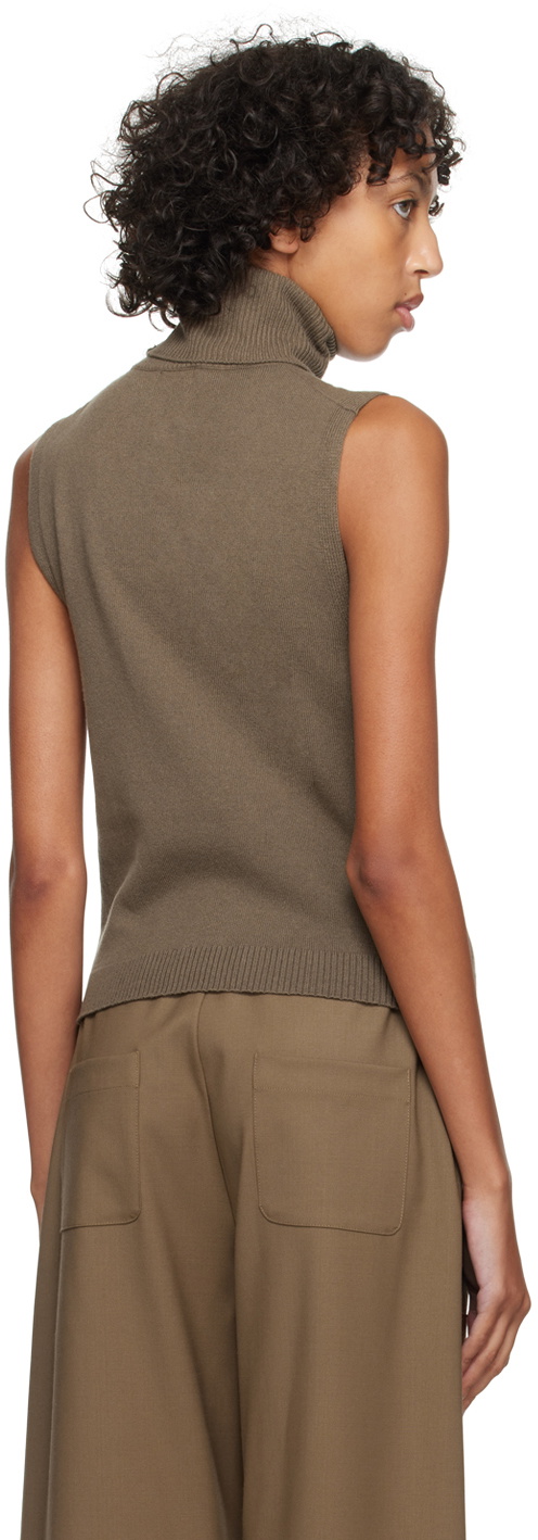 LESET Brown Zoe Turtleneck